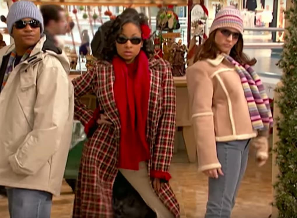 Skip a day of school to go Holiday shopping? What else would you wear! Christmas came early and Raven came wrapped up, complete with undercover-chic shades 