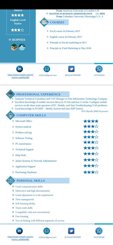 Khalid72039280's tweet photo. @jobsinRiyadh_ CV https://t.co/d1AuFqIZ3c