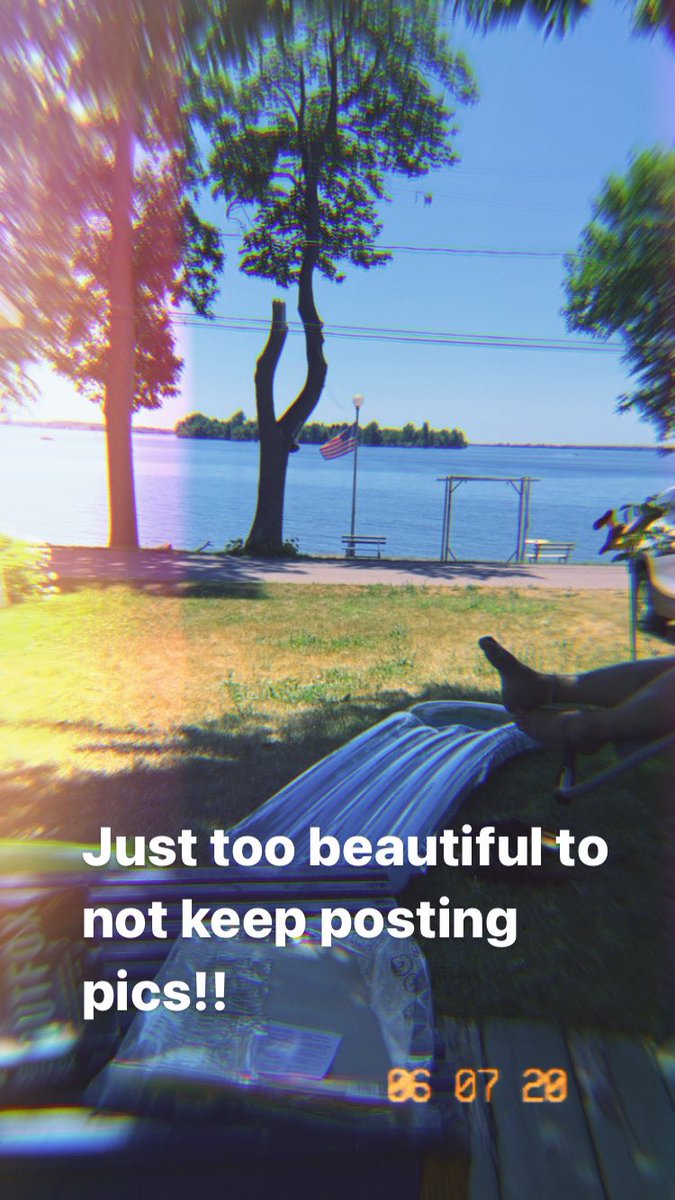 Love it! #beautifulday #lakelife @cummingscottage #chaumontbay