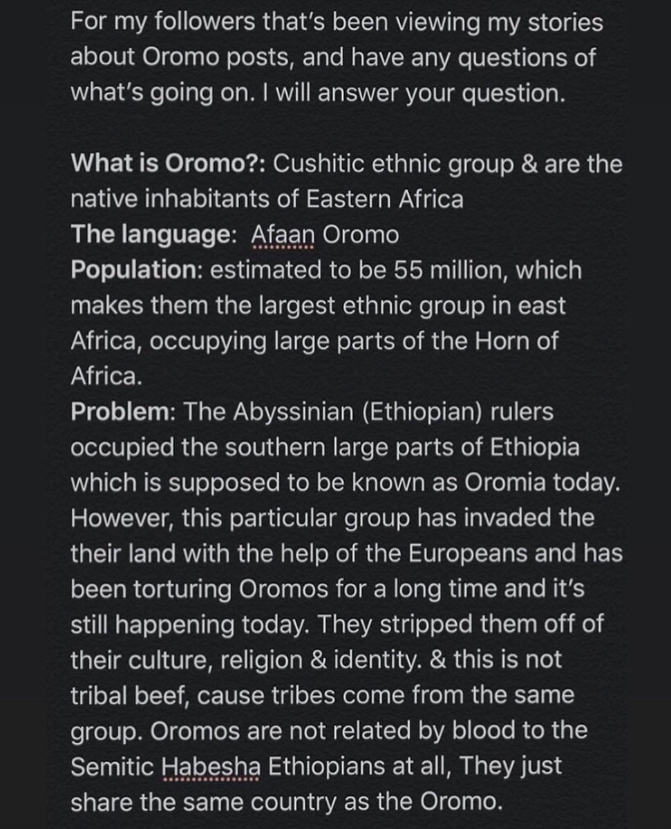never enough info!  #OromoProtests  #OromoRevolution