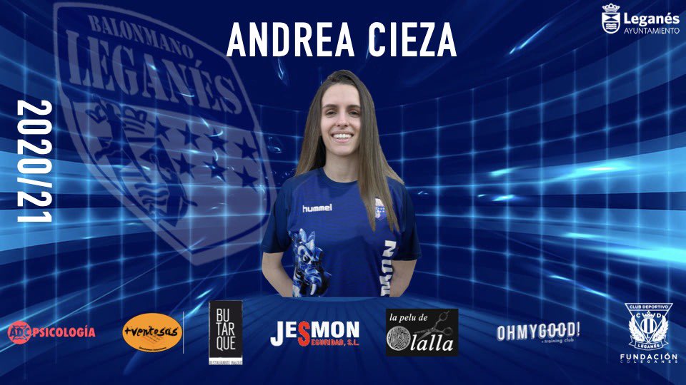 DHPF 2020/21:
Juventud y altura para nuestro extremo izquierdo! 
Jugadora que destaca por su físico, por su actitud luchadora y por su coraje dentro del 40x20.
Deseando verte ya defendiendo la camiseta azul!
Bienvenida al Cadenas <a href="/andreacieeza/">andrea cieza🌿</a> 

#bmleganes #aupalega🔵⚪