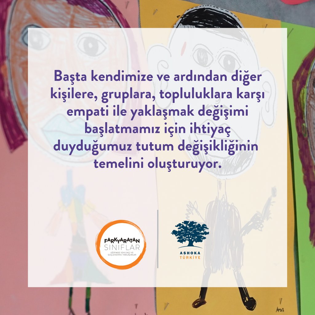Çocukların fark yaratan bireyler olma potansiyellerini gerçekleştirebilmeleri ancak #empati becerisinin #yaratıcıproblemçözme, #ekipçalışması, #yeniliderlik gibi becerilerle desteklenmesiyle mümkün. Fark Yaratan Beceriler yayınının tamamı için 👉 bit.ly/fybçia