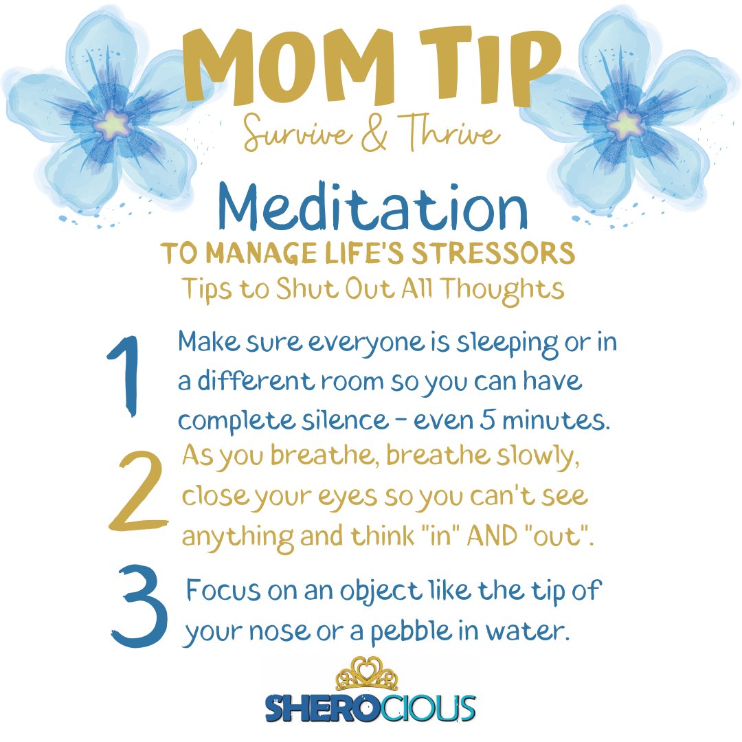 SHEROcious's tweet photo. Meditation is a brain exercise and has benefits just as with physical exercise. Can you think about nothing but your breathing for a few minutes? When a thought arises, refocus on your breathing. It's a lot harder than it sounds. However, practice and start with just ONE MINUTE. https://t.co/LYAINV92ZO