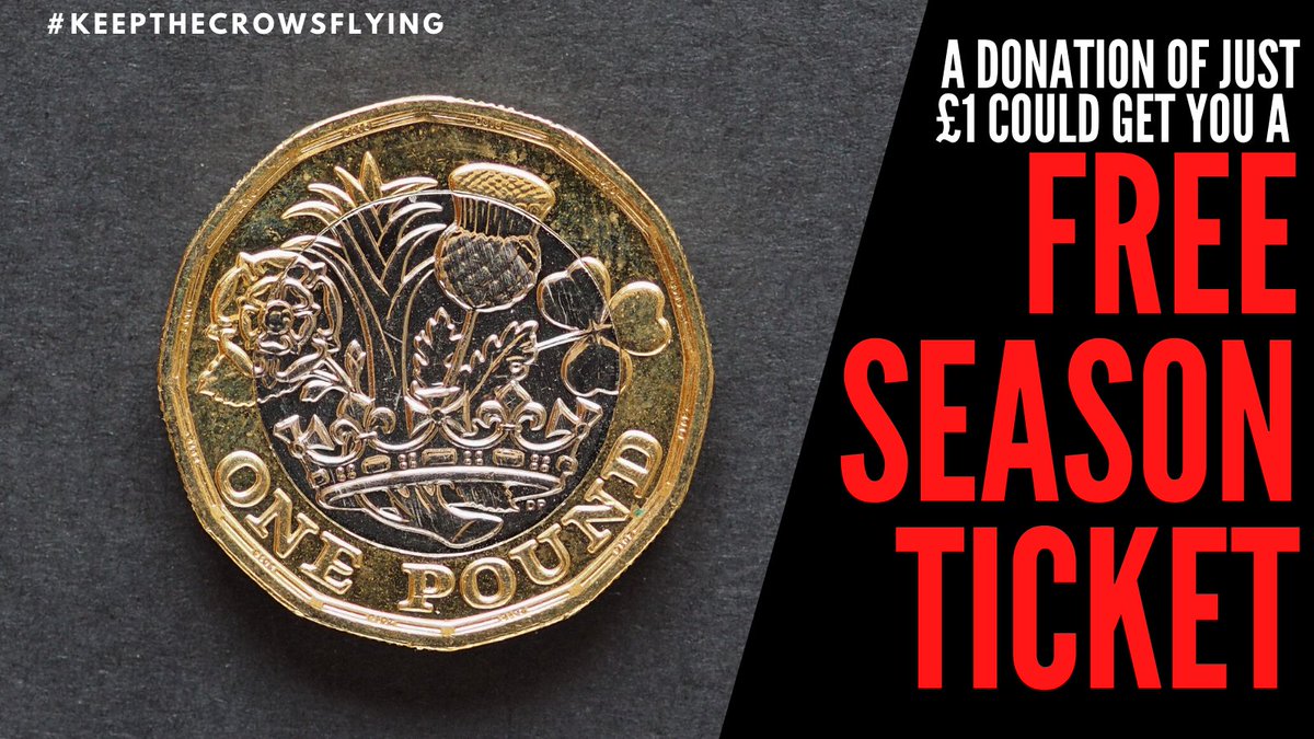 RoystonTownFC's tweet photo. Did you know that if just 1 in 22 (4%) of all of our Twitter followers gave £1 between now and the close of our #KeepTheCrowsFlying crowdfunding campaign we would hit the magic £25,000 mark
https://t.co/zEHuEaQqtg https://t.co/ZI6LflQAD6