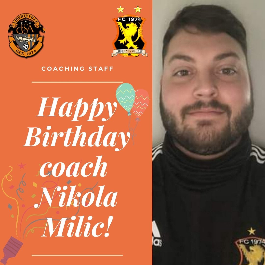 FC1974GLSA's tweet photo. Join us in wishing our own coach Niko a happy birthday! 🎉🎉🎂 Like this post to show coach Niko some love! ❤️❤️
#FC74NATION https://t.co/d3O6lLE2Lm