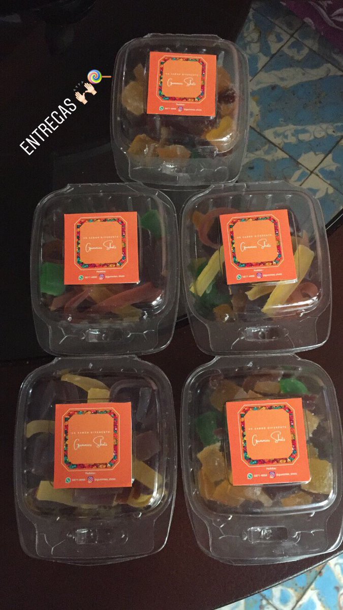 Muchís por si quieren gomitas con licor 🥃😏

Los octavos hacen referencia al sabor de las gomitas 🤤