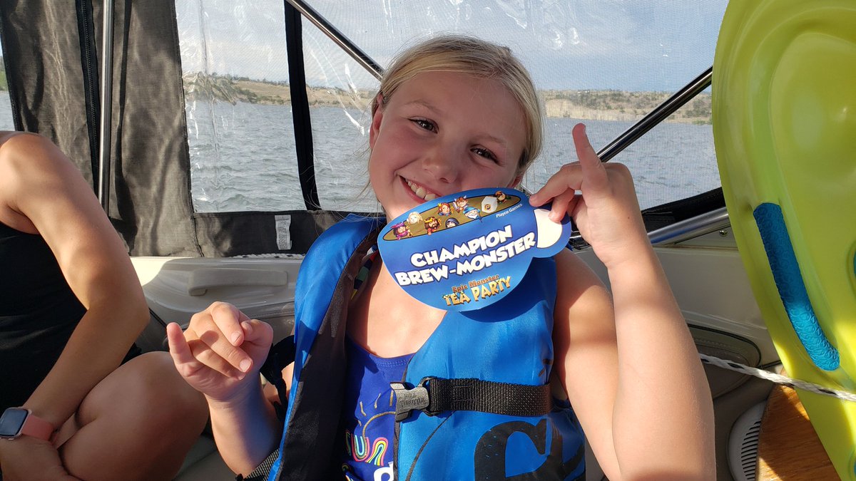 pwalterWYO's tweet photo. Played our first game using the expansion for  #EpicMonsterTeaParty on the lake this weekend. Atana was the champion! @playcogames https://t.co/dgkxrYeRcz
