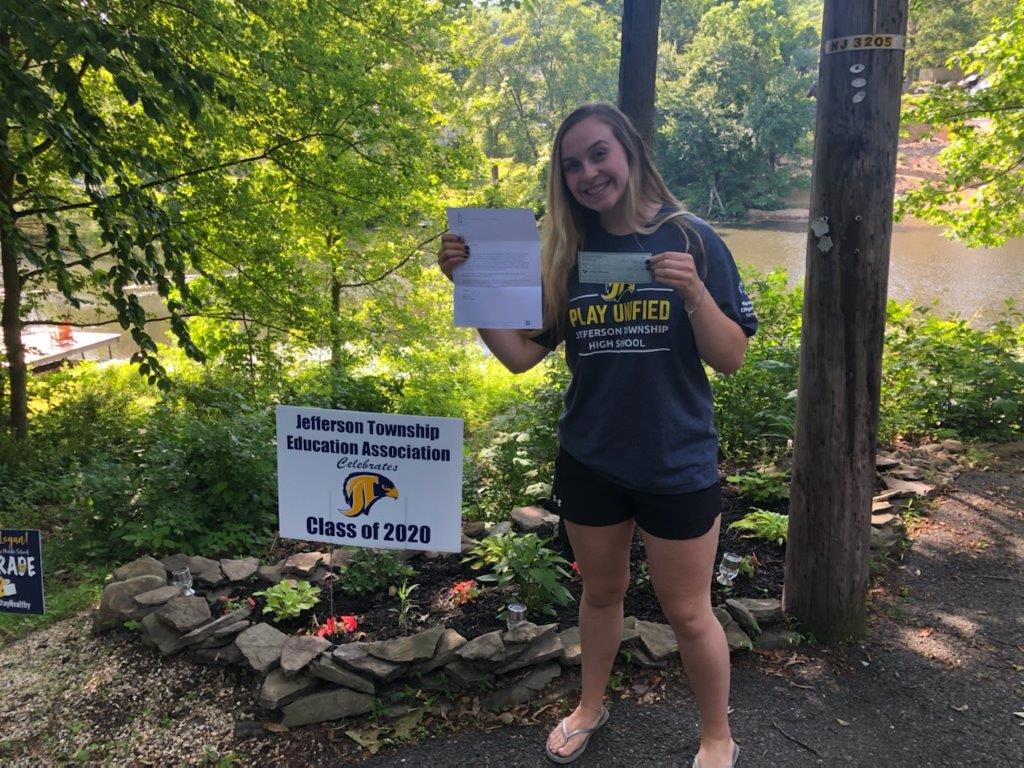 CCharitiesPat's tweet photo. Congrats @JTHSFalcons @jthsclassof2020 - Kailyn Kerr &amp; Lea Mazzacano for receiving the annual Catholic Charities, DPD scholarships! 

They are awarded to graduating seniors who have shown kindness to those w/disabilities. 

https://t.co/HnDwz3yuFB

Wonderful role models! https://t.co/4dKncs3Msj