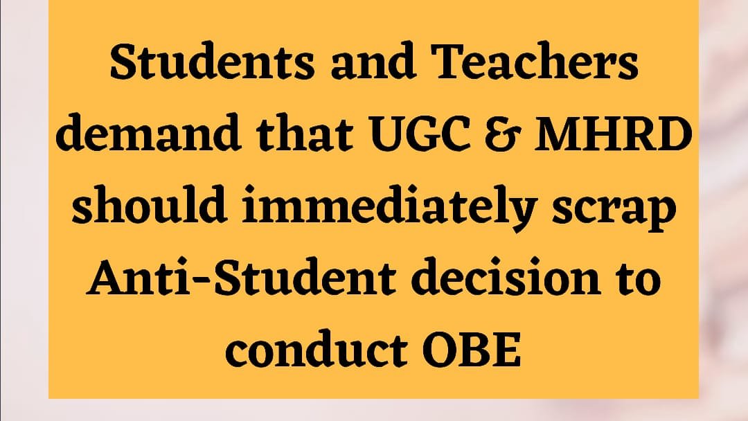 cswdelhi's tweet photo. #Cancel_Exam2020
In India, UGC @ugc_india has come to mean "UNCERTAINTY Grants Commission"-2020- A Saga of our Times !?!
#UGCGuidelines #AntiStudentUGC #DUAgainstOnlineExams #ScrapOBE #PromoteAllStudents
#DUAgainstOBE
#PromoteDUStudents https://t.co/Xw1ru4XnVQ