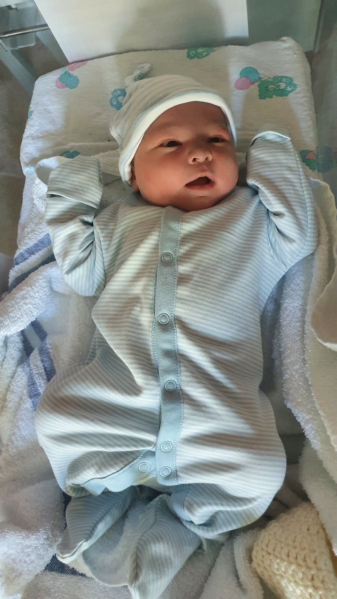 dbplc's tweet photo. @AiredaleNHSFT @AGH_maternity It was a very special day for us too, my son was born at AGH the same day and the maternity unit staff were fantastic from start to the last minute complications we faced. Thank you so much! @AGH_maternity https://t.co/VNKrAFuo20