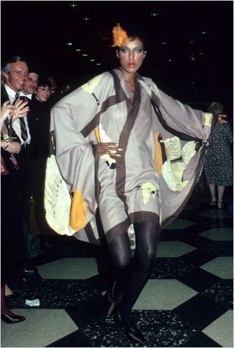 Billie Blair. A runway veteran, she and a few other dozen models of colour took part in the Battle of Versailles runway show in 1973, which skyrocketed her modelling career.