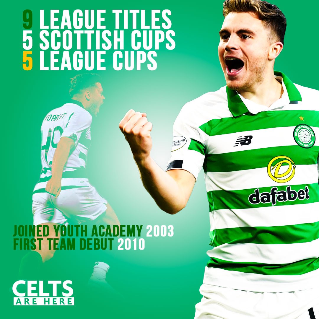 Happy 29th Birthday to James Forrest. The most under-appreciated Celt of the last decade! 