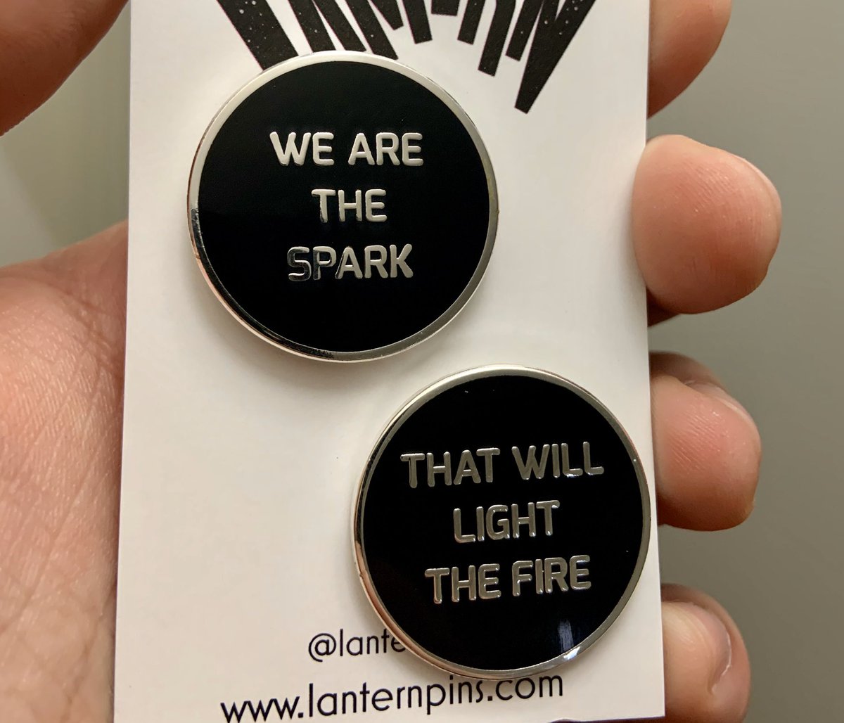 AD_Strider's tweet photo. Shoutout the wonderful @lanternpins for these. 🙏🏻 https://t.co/cl20S3dV3l