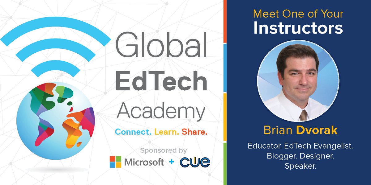 Thrilled and honored to be presenting 'Teams as a Hub for Distance Learning' tomorrow at 5PM PST as part of the Global EdTech Academy. <a href="/MicrosoftEDU/">Microsoft Education</a> @cueinc <a href="/MicrosoftTeams/">Microsoft Teams</a> <a href="/cvcue/">Central Valley CUE</a> web.cvent.com/event/1a508d3a…