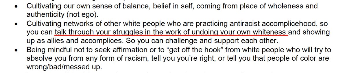 What's next? The City of Seattle diversity trainers encourage white employees to "practice self-talk that affirms [their] complicity in racism" and work on "undoing your own whiteness."