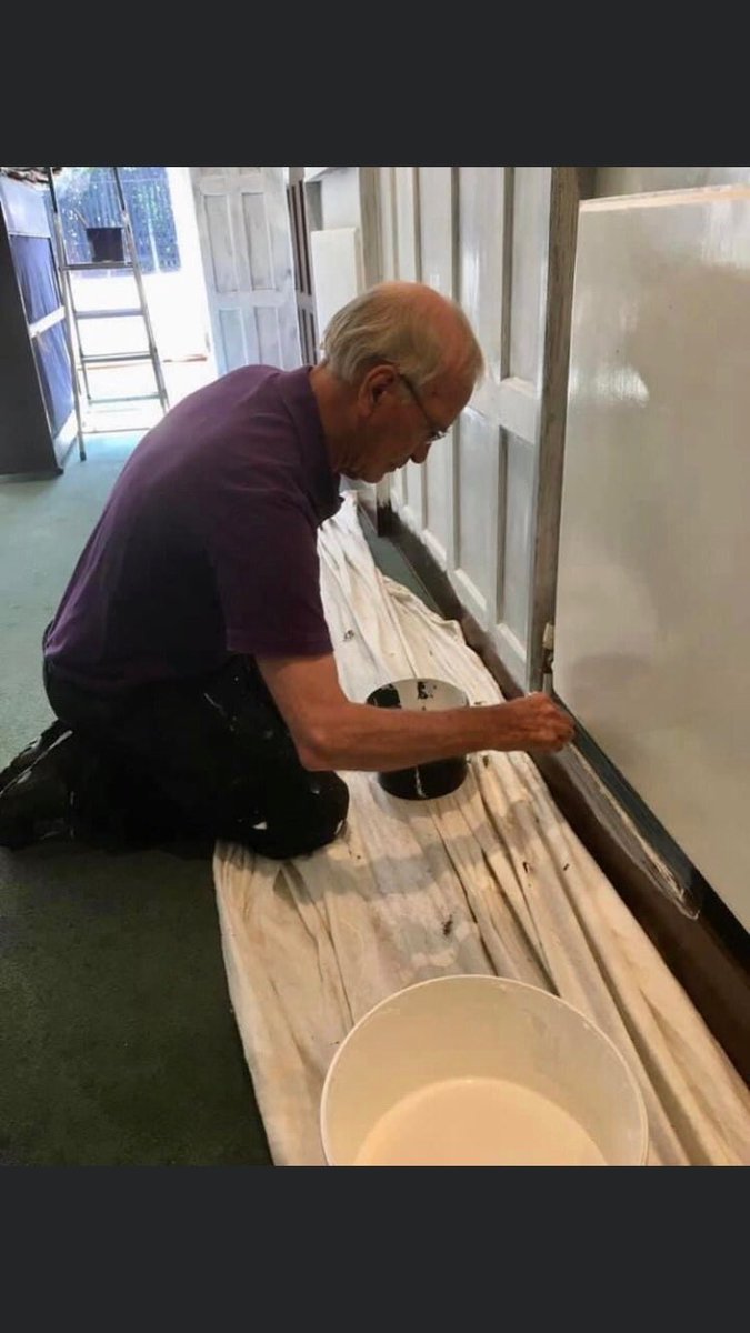 suttonmasonic's tweet image. The Board have been hard at it again this summer, helping maintain the building.