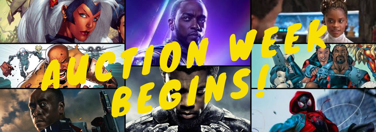 MarvelFans4BLM's tweet photo. Bidding has officially begun for the Marvel Fans 4 BLM auction! We have 101 incredible fanworks up for grabs, check out the details here:
https://t.co/BpprEdy2s4 https://t.co/WTGVokvGyk