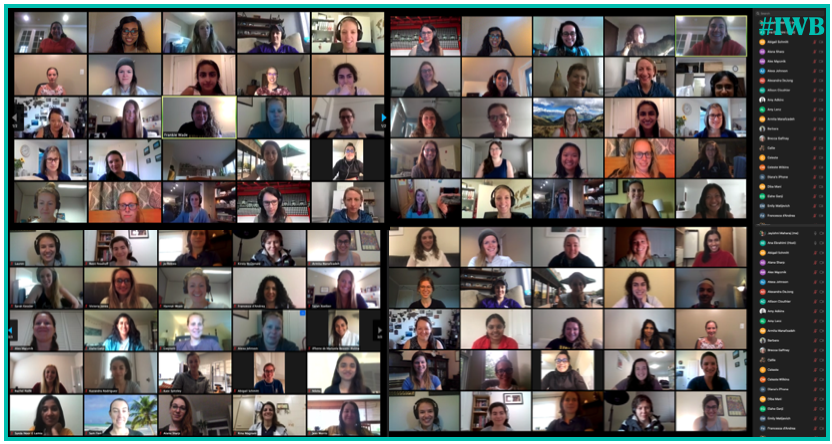 What an absolute Success!!! 70+ ladies from all around the world joined the first ever #IntlWomenInBiomech meeting this morning. Thank you everyone for spreading the word. Lets keep the conversation through slack and monthly virtual catchups @ana_ebrahimi  #IWB