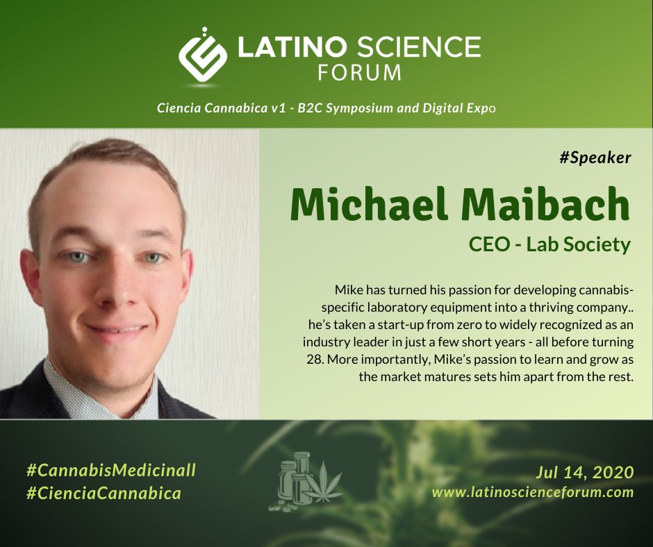 LatScienceForum's tweet photo. Le damos la bienvenida Michael Maibach de @labsociety. Uno de nuestros principales conferencistas.

8 días para dar inicio a #LatinoScienceForum. Boletas en descuento: https://t.co/0ZQBrAHCcH

#cienciacannabica #medicalcannabis #cannabismedicinal https://t.co/ZKFmz7KIEp