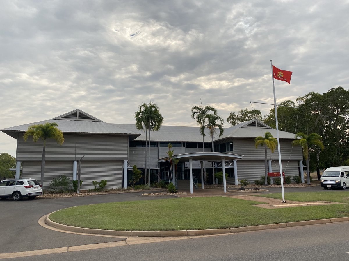 Not_Blade_6's tweet image. Up and running aboard Robertson Barracks, home of ⁦@HQ_1Bde⁩, @_5RAR, and now #theblade!
#forwarddeployed #bladecroc