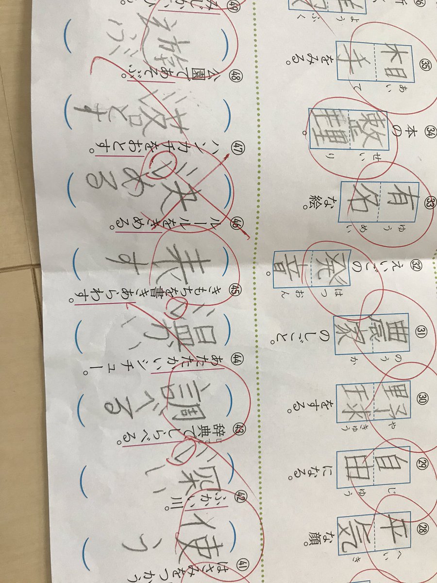 まるまる 小学生3年生の息子の漢字テスト さんずい が全部 これくらいで って思っちゃった せめて にして 漢字テスト 小学３年生 さんずい T Co Pscx4k2oon Twitter
