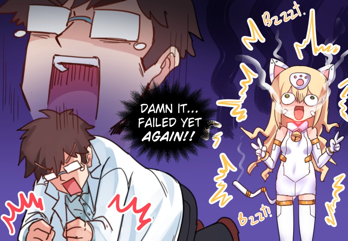 Scientist invents Robot Cat Girl! ? 