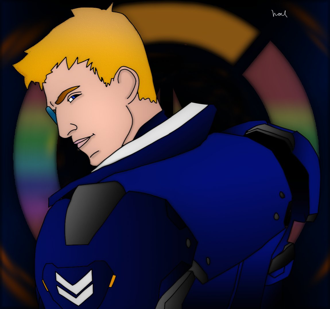 SPStudioart's tweet photo. Oh no, I drew Jack again... #overwatch #soldier76 #dad76 #overwatchanniversary #reaper76 #jackmorrison #Overwatchleague https://t.co/moLiZLnuqa