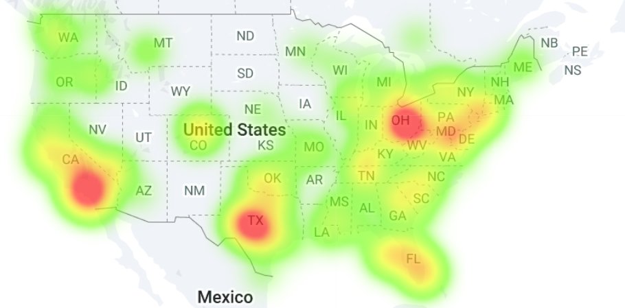 Here's a snapshot of the states where the hashtag is most popular: California, Texas and Ohio. The first tweet was on 24 June, literally minutes after Q posted his/her "drop" on 8kun