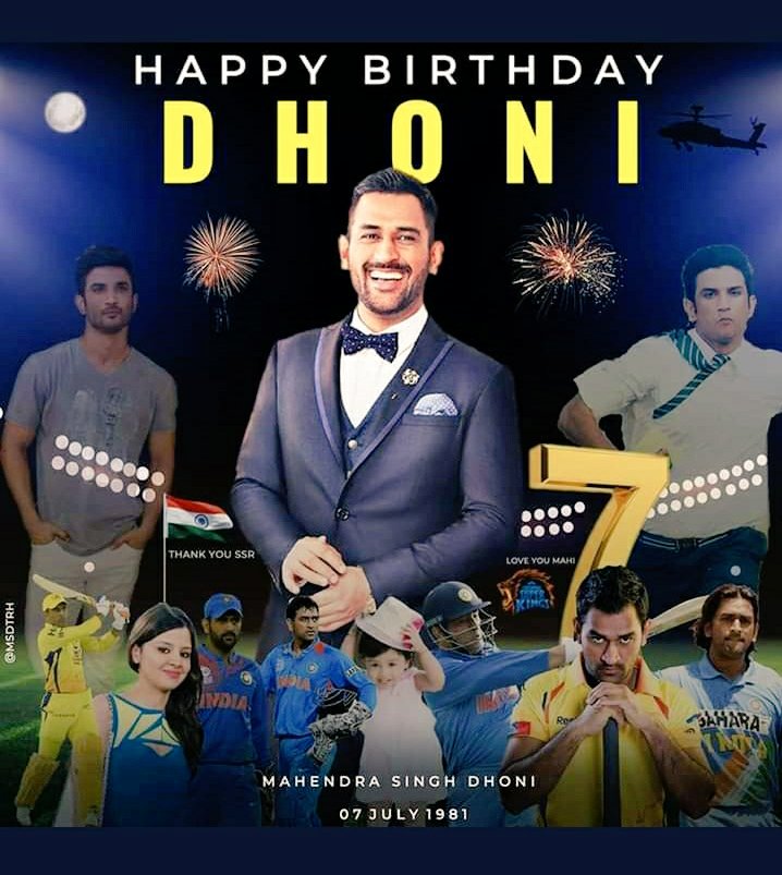 HamidSamani91's tweet photo. Legend Born to create history ,Proud of India such a simple man who inspired many people to achieve any thing such a great example Dhoni 💯,even words are small to speak his legacy, there are many players in cricket but God of  every cricket is Thala #HappyBirthdayDhoni https://t.co/ZgwkczCMLY