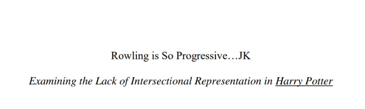 barb_jax's tweet photo. This college essay I wrote 3 years ago has really aged like a fine wine 👌 #rowlingisaterf #IDontHaveTimeForWhiteWomanTears https://t.co/ZDiOdya00h