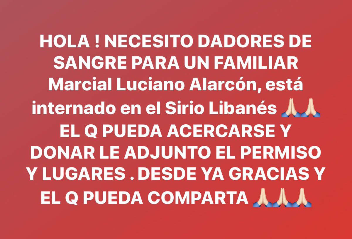 lanegralaura's tweet photo. Por favor rt 🙏🏻🙏🏻 adjunto permiso y lugares donde se puede donar Desde ya gracias @lizytagliani https://t.co/KqKCszhmH8