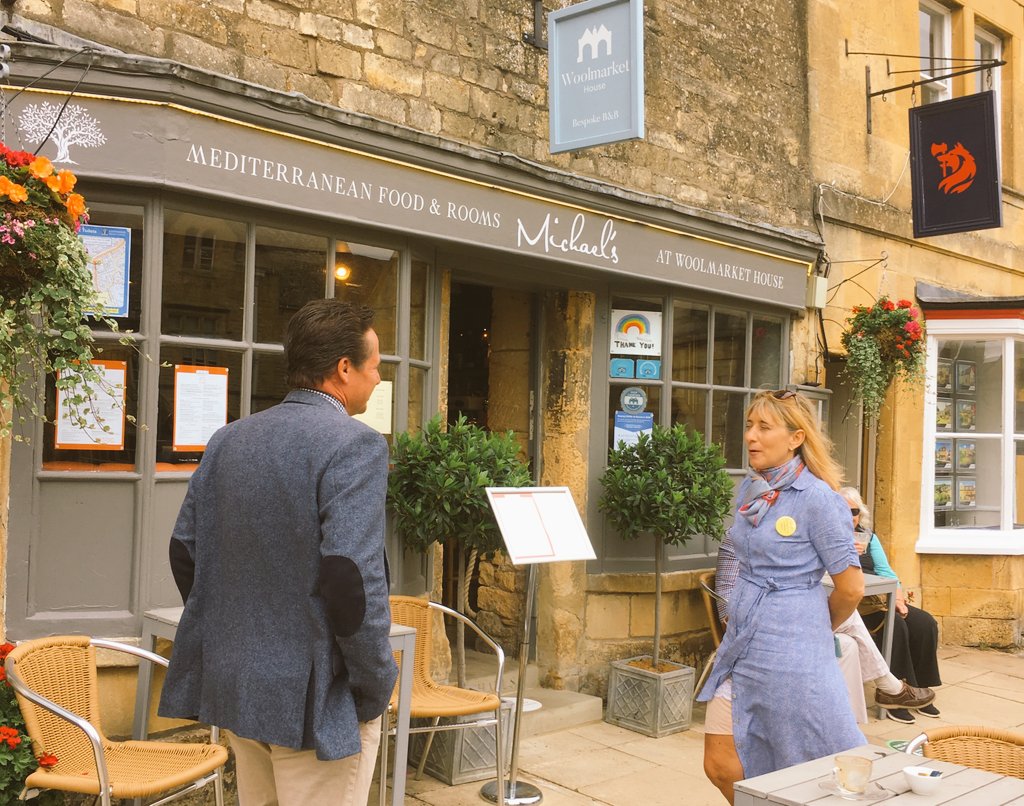 HuddlestonNigel's tweet photo. Some pics from #ChippingCampden this weekend when I visited businesses and attractions in and around the #Cotswolds as the tourism &amp; hospitality industry welcomed back visitors.
Thanks Sarah, Michael and Sally for showing me around.
#EnjoySummerSafely https://t.co/p7v2YxhZp4
