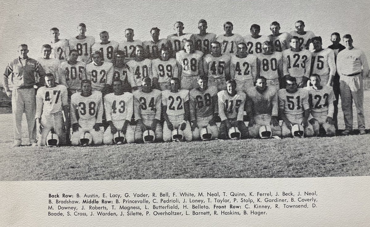 Tdfootball's tweet photo. Thank you Karma Souza for donating to our 100 for $100 fundraiser, in the names of her father Edward Lacy from Team #8 (1959) &amp; her son John Souza from Team #68 (2019). https://t.co/mbKgMQ2AVs