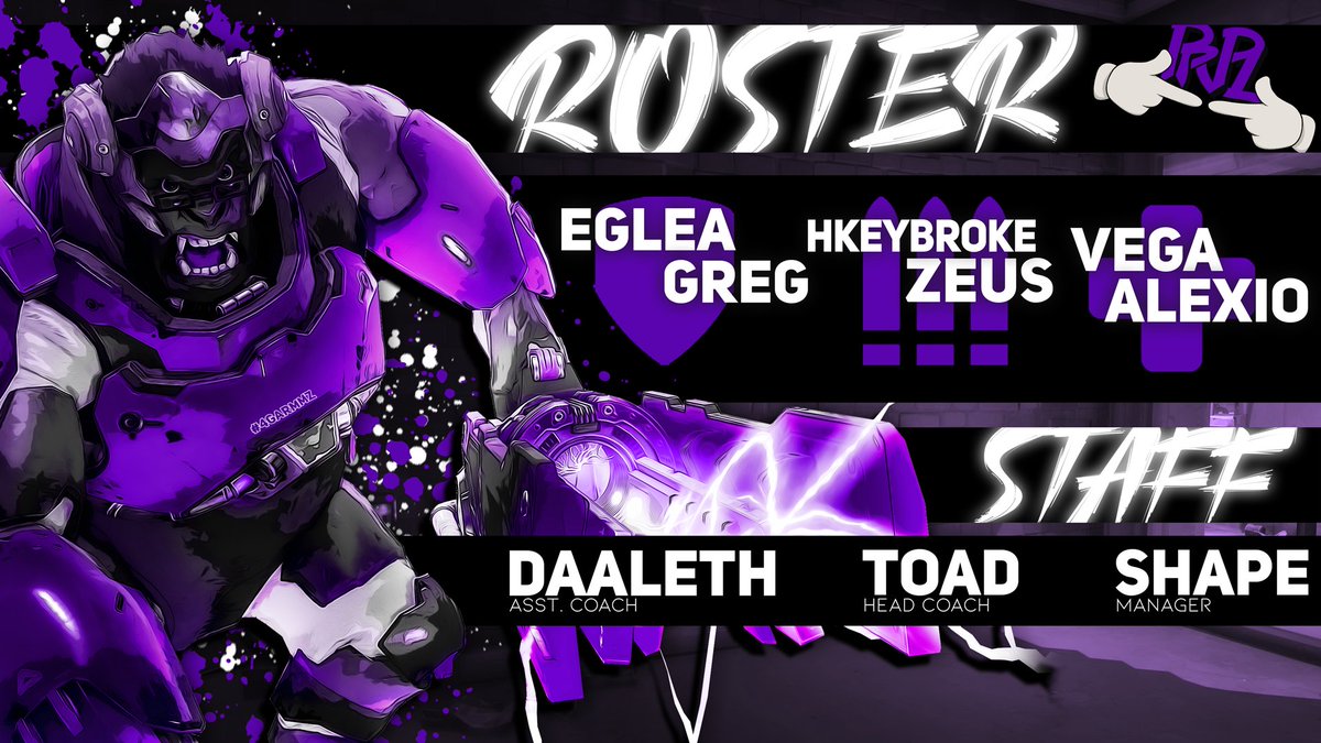 OW4lyfe's tweet image. 📢We aren't late, we were just waiting for the perfect time to announce our completed roster!📢 👉👈

🛡️@EgleaOW
🛡️@Inversionzz
🔫@ZeusGGs
🏹@hkeybroke
💉@Alexio_ow
💉@VegaOverwatch

🧠@CoachToadOW
📖@_Daaleth
📋@VTnStuff

🎨poster by: @Munk_OW