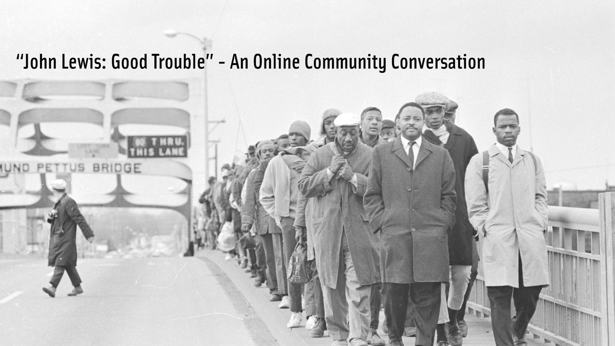 RealArtWays's tweet image. We invite you to join us for some "Good Trouble" on Wednesday, July 8 at 7 PM.
realartways.org/event/john-lew…

@JohnLewisDoc  @PeaceCenterofCT @RevShelley @BishopJSelders