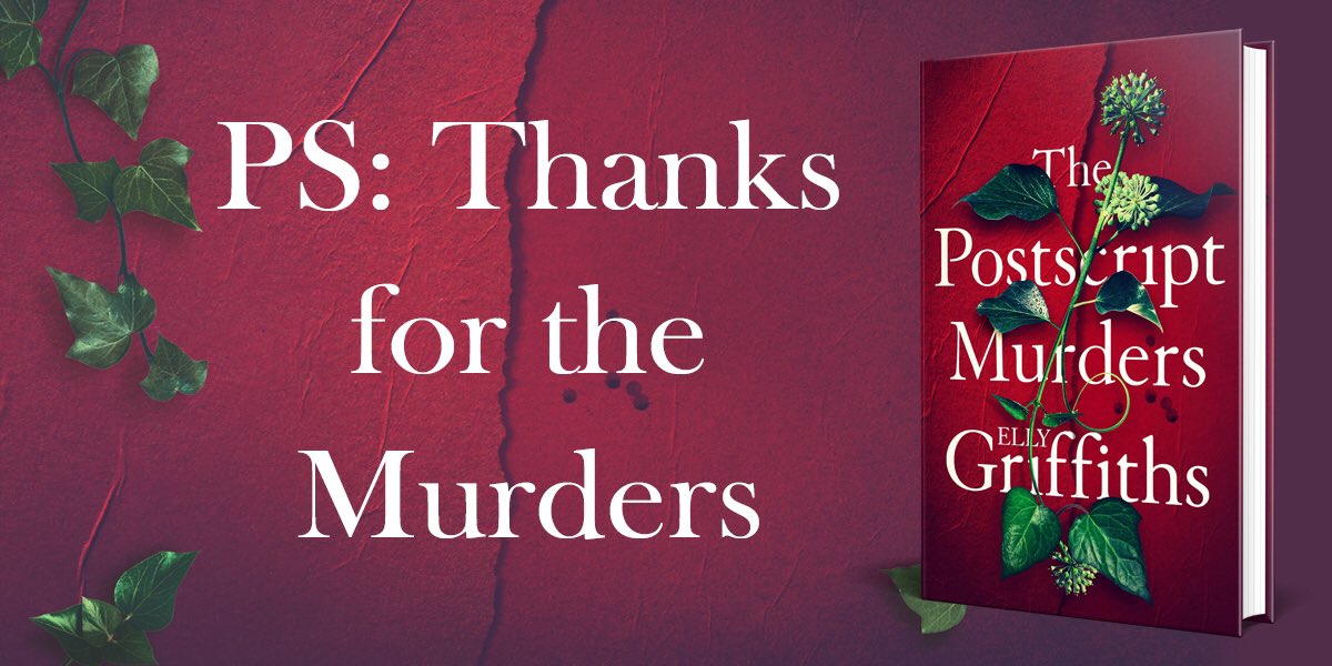 Just three months until The Postscript Murders is out!  Pre order available through our website!

guisboroughbookshop.co.uk/product-page/p…