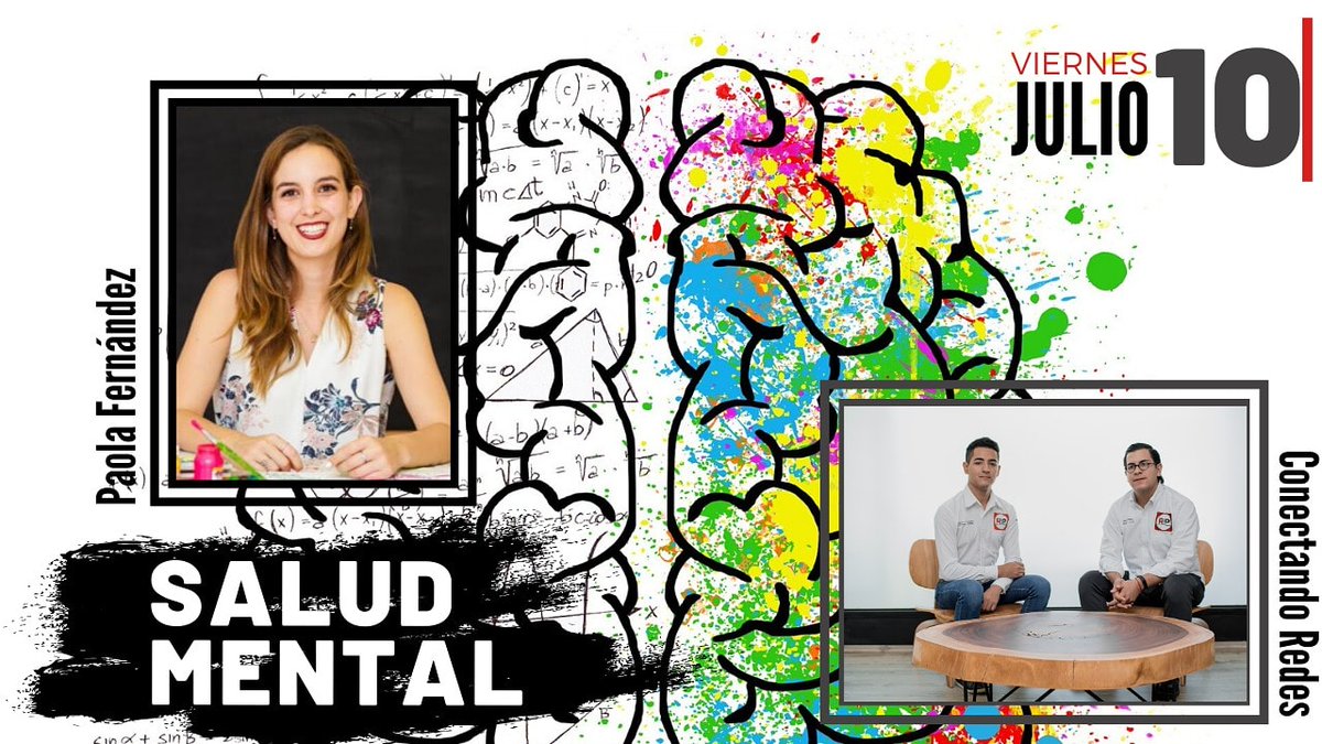 📌Ésta semana en #ConectandoRedes tendremos un tema muy interesante, estaremos platicando con la Psicóloga Paola Fernández sobre #SaludMental 🧠. 
Recuerden Viernes 18:00hrs por Youtube, Facebook y IG TV‼️  

#JovenesProgresistas 
#sanluispotosimex 
#PorUnMéxicoHaciaAdelante