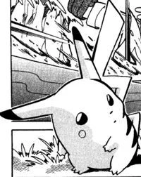 Manga Pikachu is baby 