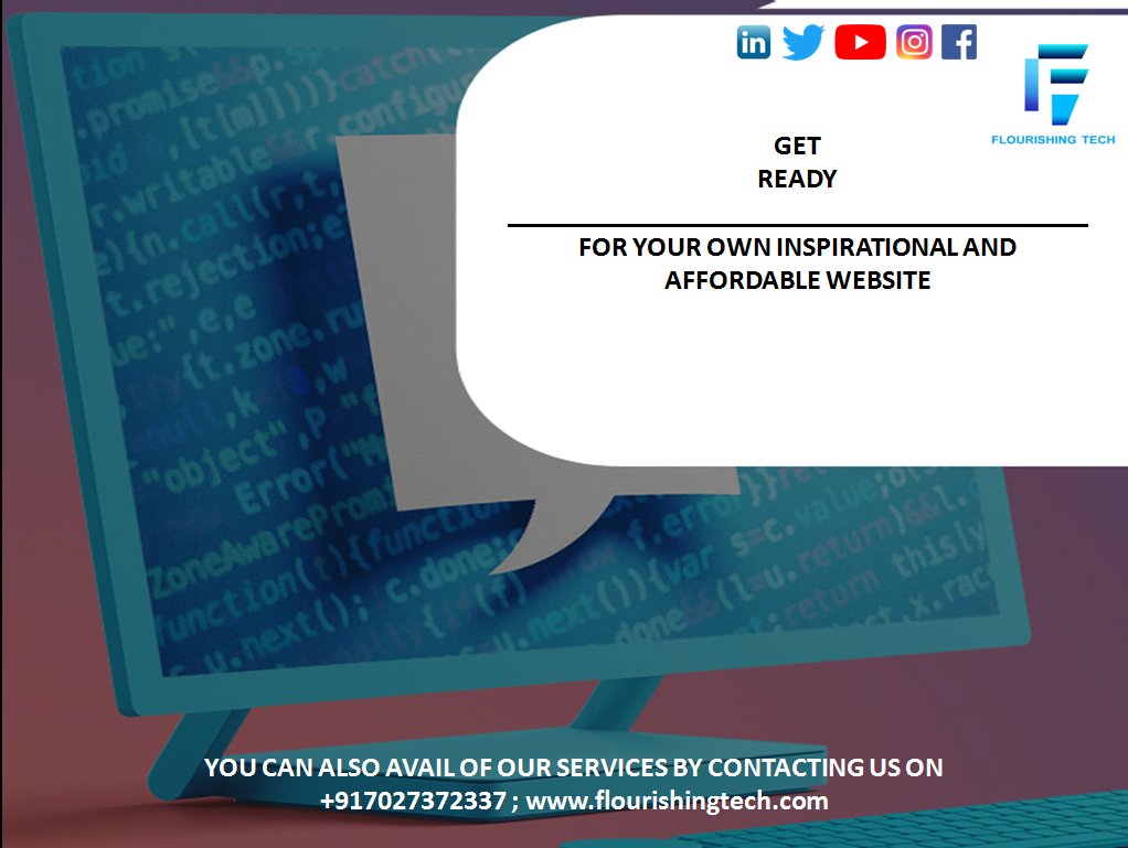 FlourishingTech's tweet photo. We understand the complexities of providing web design, development and marketing solutions. We provide stunning interfaces that are user-friendly, unique and responsive at the shortest turnaround time possible.
#bestwebdevelopment #webdevelopment #flourishingtech #IT #startup https://t.co/FRsv5MQTOF