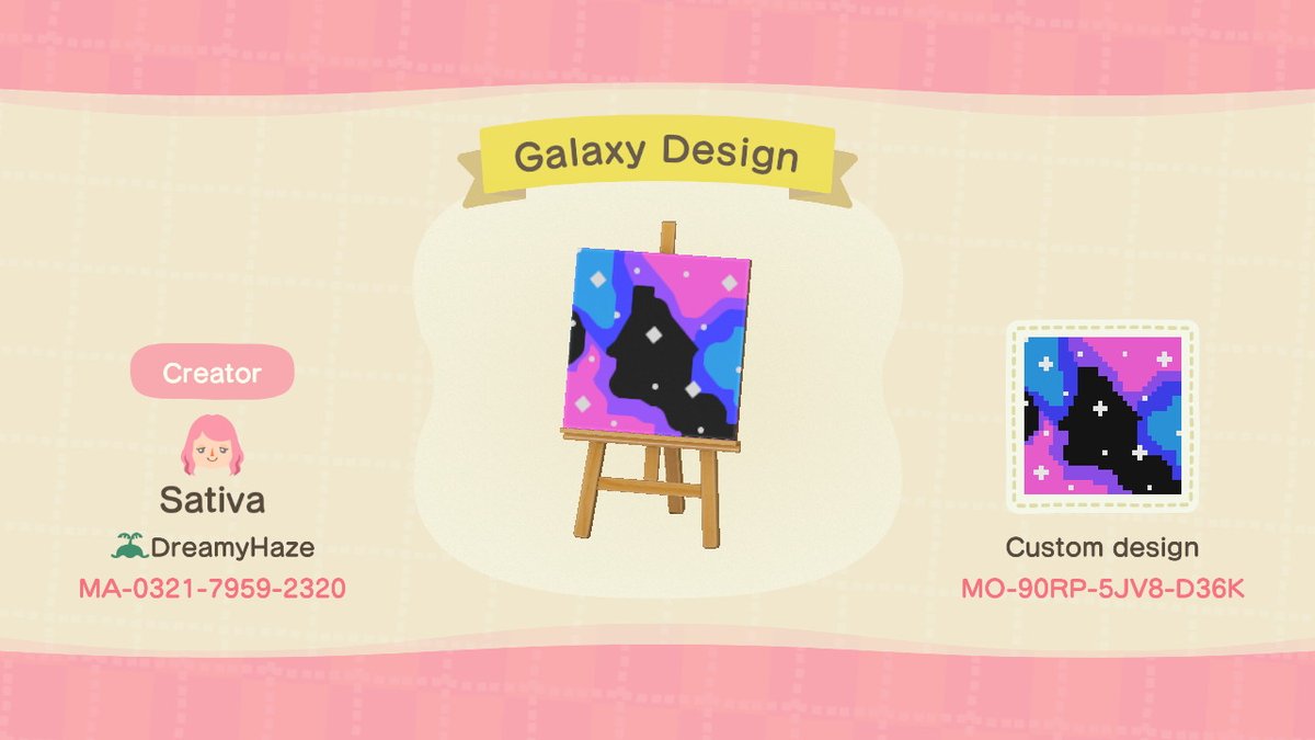 xxpsychedelia's tweet photo. #AnimalCrossing #ACNH #NintendoSwitch #galaxy #galaxydesign https://t.co/NjtLPefQUJ