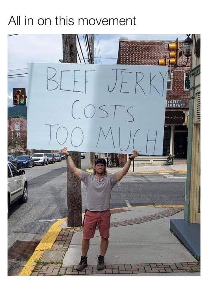 AmigosPC's tweet photo. 🖐️ I'm in #beefjerky https://t.co/gapRhvTLyf