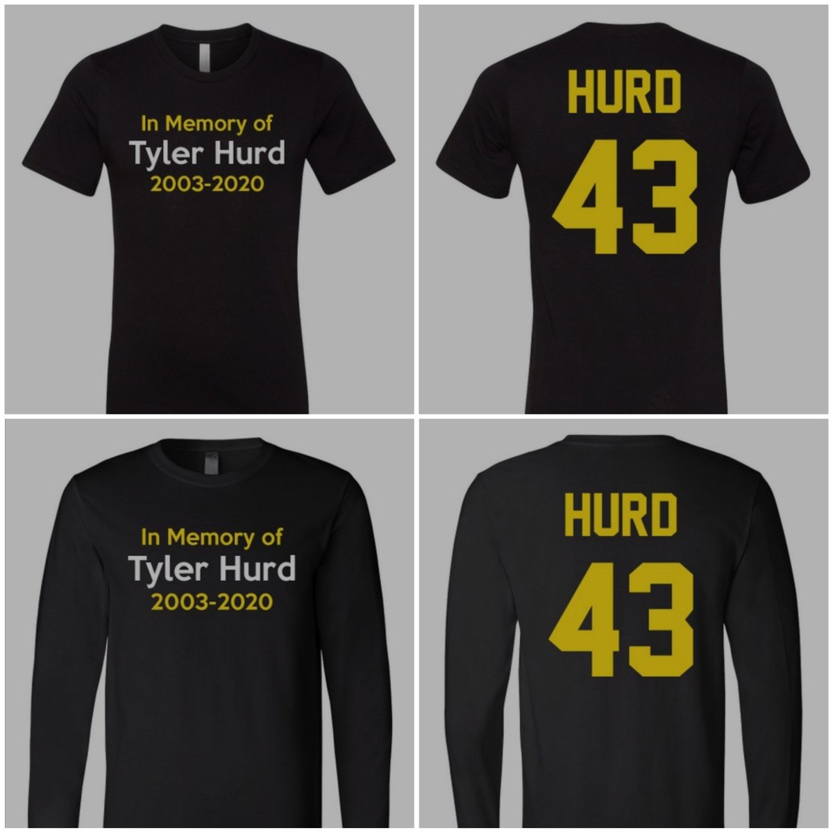 patrickmooney04's tweet photo. Tyler Hurd, a dedicated member of the Bettendorf community has recently passed away. A t-shirt sale has been created in his memory where all profits are going to the Hurd Family. The store is open now and will close at 11:59 pm on Sunday, July 19th.

https://t.co/dYScgkWbjR https://t.co/vCJooA4HPN
