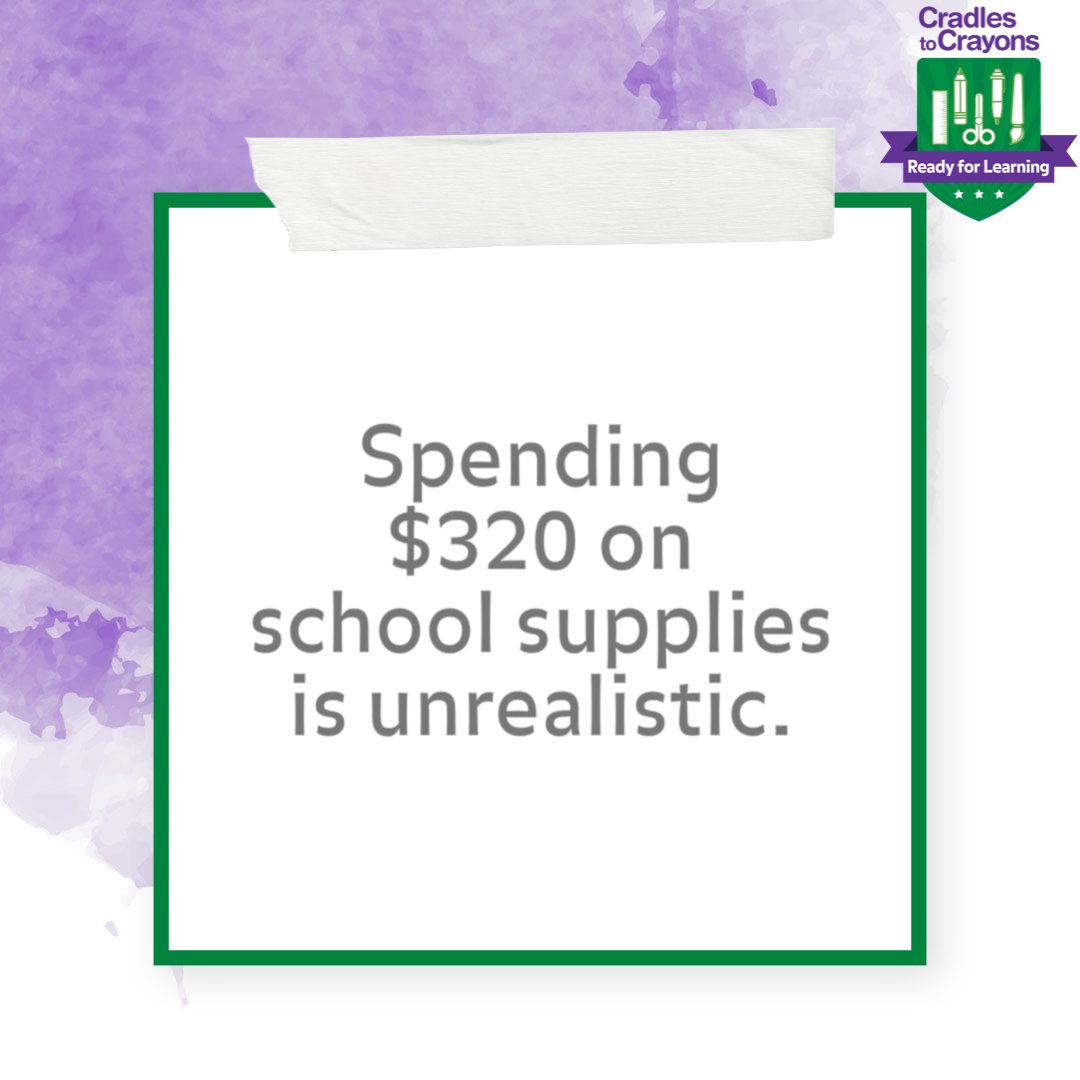 C2CChicago's tweet photo. As more and more families struggle to afford essentials like food and rent, spending an average of $320 a year on school supplies is unrealistic, and unaffordable.

Our Ready for Learning initiative will provide 50,000 Chicagoland kids with backpacks. https://t.co/bTgJSLeLJr https://t.co/DhIrPhNIqN
