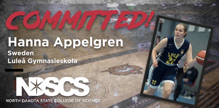 ndscswbball's tweet photo. We would like to announce the commitment of Hanna Appelgren! She is a 2x Swedish national champion U15 2016 and U19 2019, and Swedish second highest league gold medalist in 2019! 👏 We are excited to have you Hanna, and can’t wait to get started! ⚫️⚪️🔴 #WelcomeToTheFamily https://t.co/zhbW0hjMCv