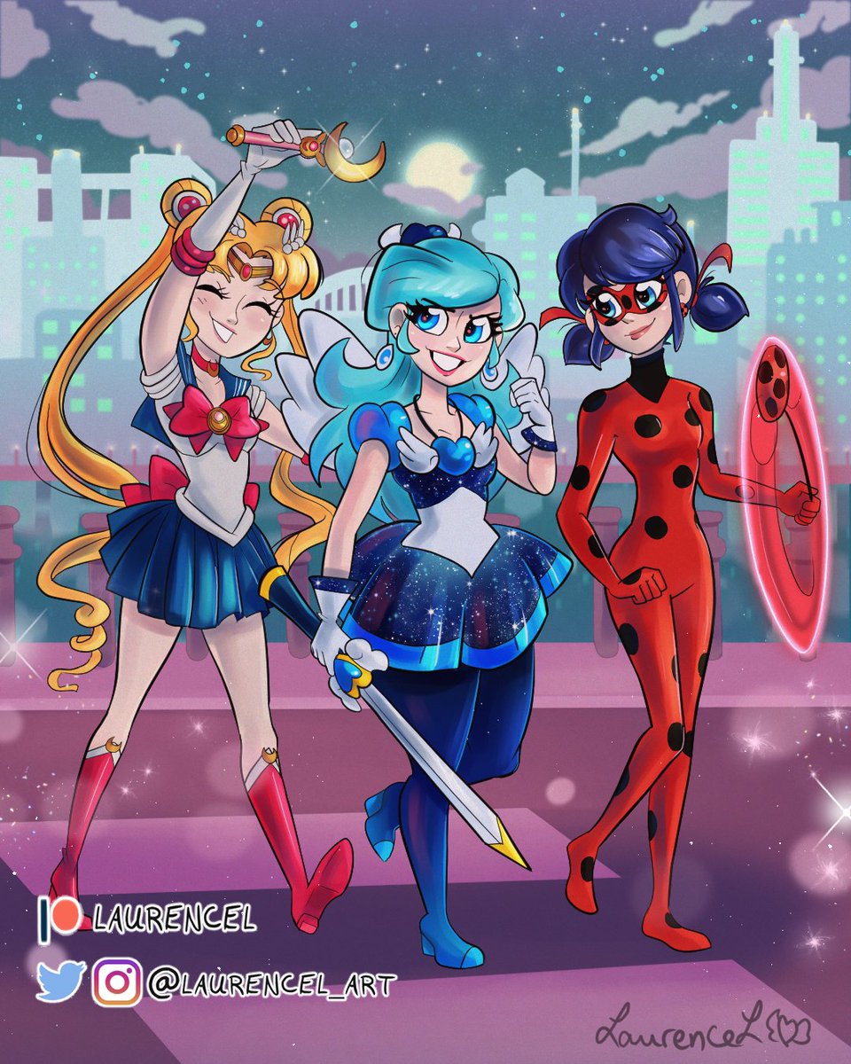 Which magical girl would win, Sailor Moon or Ladybug (Miraculous