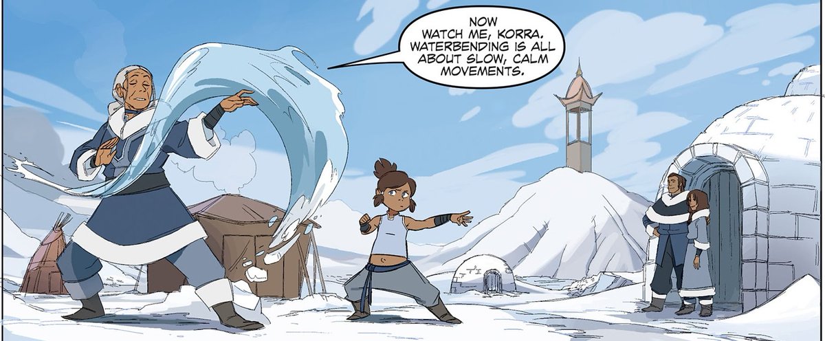 korrasamitoday's tweet photo. katara being the waterbending master to two avatars is so very powerful of her https://t.co/d55h2erZ13
