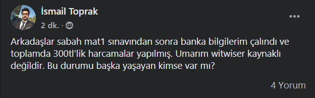 itugazisi's tweet photo. Witwiser'a hoşgeldiniz sefalar getirdiniz https://t.co/t44rmysH2r