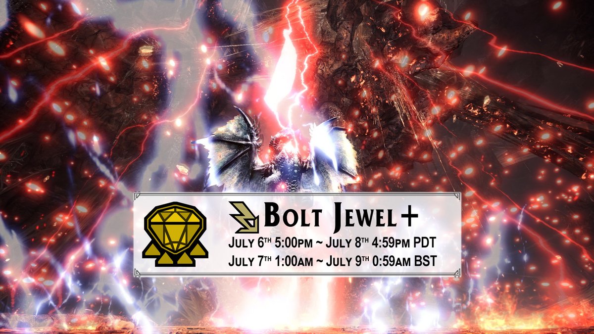 Bolt Jewel+ Available July 6th 5pm PDT - July 8th 4:59pm PDT / July 7th 1am BST - July 9th 0:59am BST