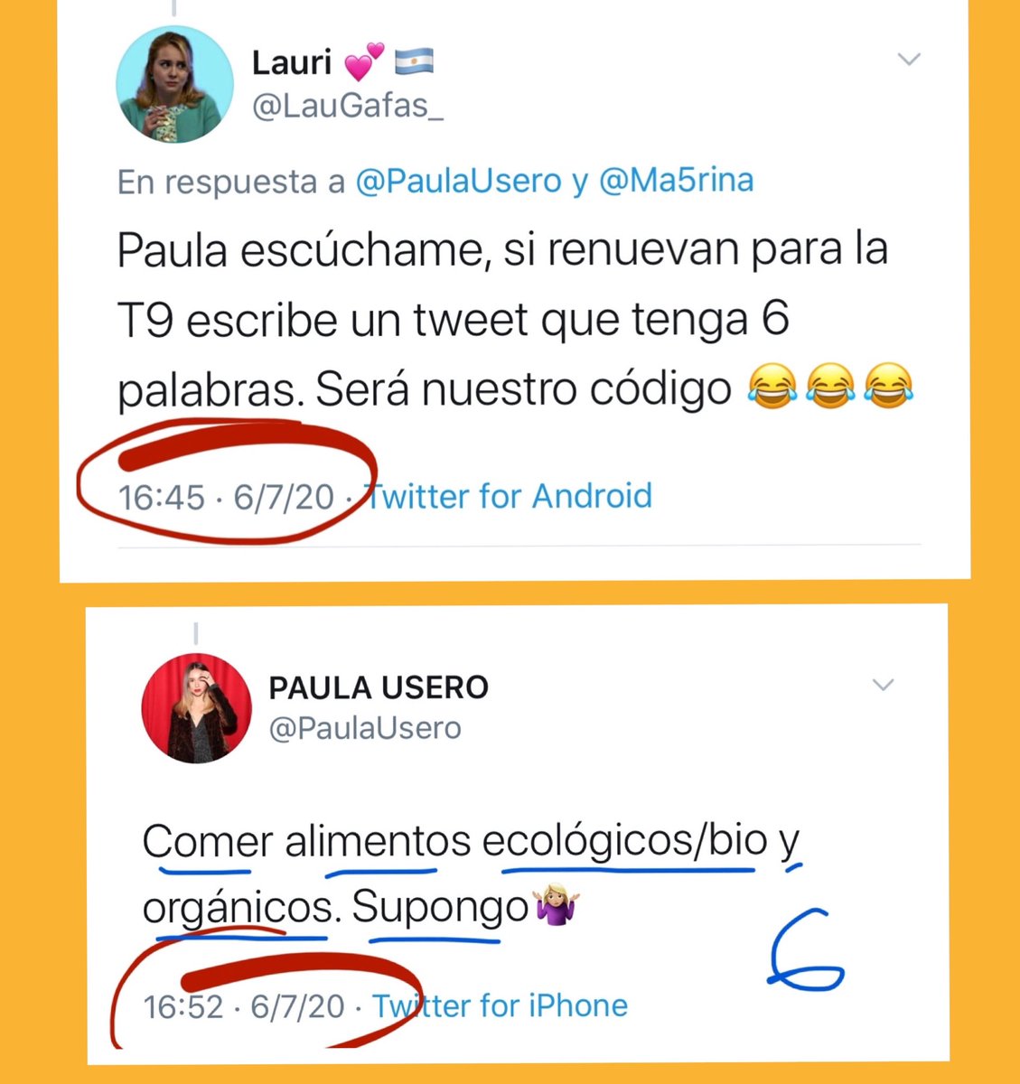 luluarg77's tweet photo. Un spoiler de Paula ??? @LauGafas_ 
#luimelia https://t.co/qjC17JxGKg
