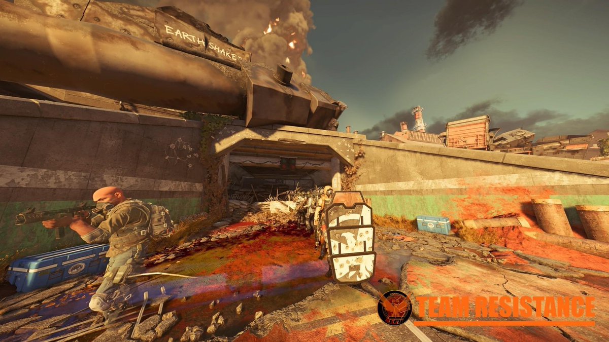 TeamResistanc11's tweet photo. We've done it! 
Iron Horse Raid complete! Now to get the rest of the Clan through and YES you've heard it here first, PS4 Community Assists ! @ The Raid Developers - you beautiful, sadistic people...Well done 😄
#TeamResistance https://t.co/5IScLMngqb